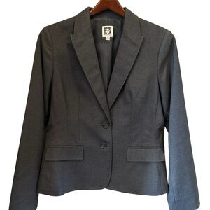 Anne Klein Blazer size‎ 10 gray
